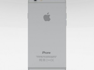 iphone 6 silver 3D-Modell
