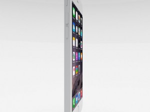 iphone 6 silver 3D-Modell