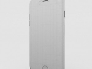 iphone 6 silver 3D-Modell