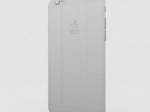 iphone 6 silver 3D-Modell