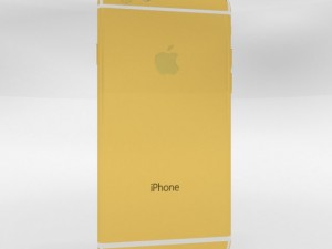 iphone 6 gold plated 3D Model