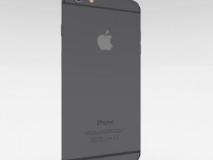 iphone 6 plus space grey Model 3D