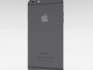 iphone 6 plus space grey Model 3D