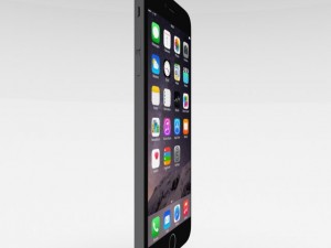 iphone 6 plus space grey Model 3D