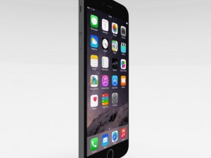 iphone 6 plus space grey Model 3D