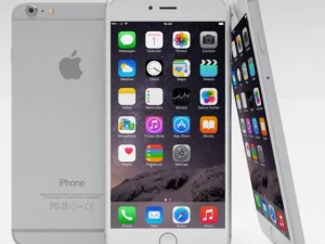 iphone 6 mais prata Modelo 3D