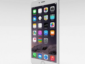 iphone 6 plus silver 3D Model