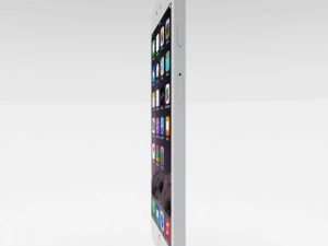 iphone 6 plus silver 3D Model