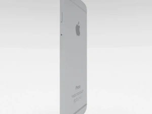 iphone 6 plus silver 3D Model
