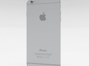 iphone 6 plus silver 3D Model