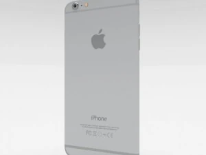 iphone 6 plus silver 3D Model