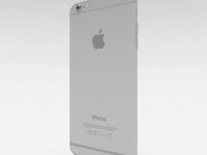 iphone 6 plus silver 3D Model