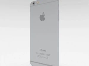 iphone 6 plus silver 3D Model