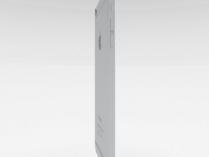 iphone 6 plus silver 3D Model