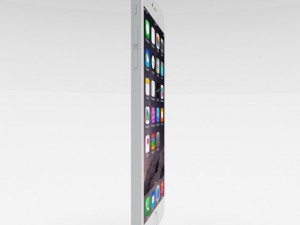 iphone 6 plus silver 3D Model