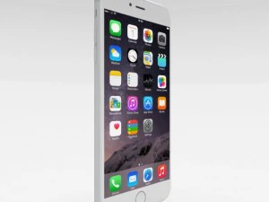 iphone 6 plus silver 3D Model