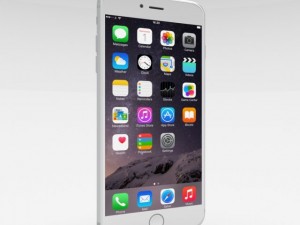 iphone 6 plus silver 3D Model