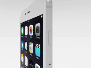iphone 6 plus silver 3D Model