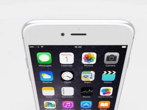 iphone 6 plus silver 3D Model