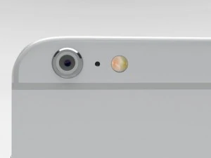 iphone 6 plus silver 3D Model
