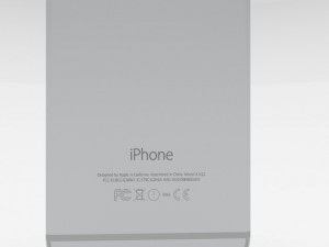 iphone 6 plus silver 3D Model