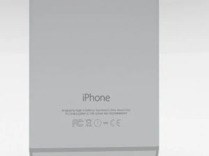 iphone 6 plus silver 3D Model