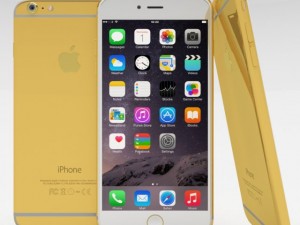 iphone 6 plus gold plated Model 3D