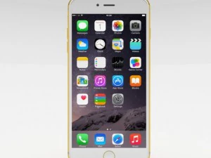 iphone 6 plus gold plated 3D Model