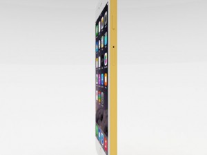 iphone 6 plus gold plated 3D Модель
