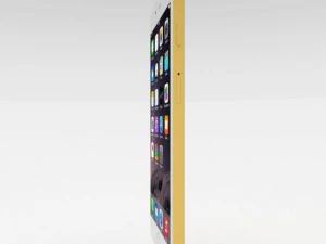 iphone 6 plus gold plated 3D Model