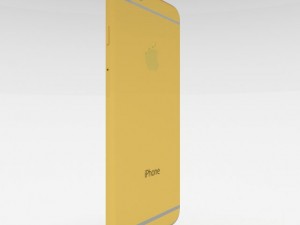 iphone 6 plus gold plated 3D Модель