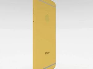 iphone 6 plus gold plated 3D Model