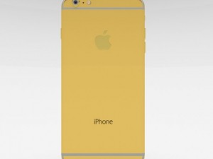 iphone 6 plus gold plated 3D Модель