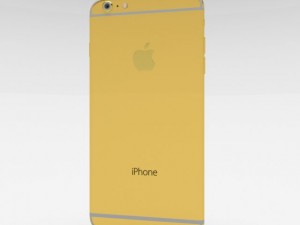 iphone 6 plus gold plated 3D Модель