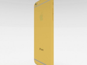 iphone 6 plus gold plated 3D Модель