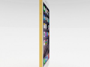 iphone 6 plus gold plated 3D Модель