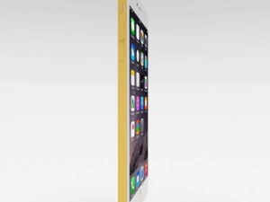iphone 6 plus gold plated 3D Model