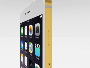 iphone 6 plus gold plated 3D Модель