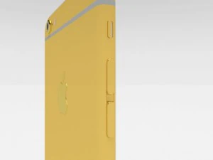 iphone 6 plus gold plated 3D Model