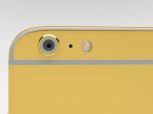 iphone 6 plus gold plated 3D Model
