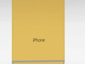iphone 6 plus gold plated 3D Model