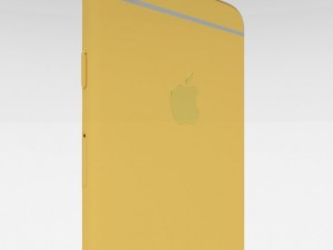 iphone 6 plus gold plated 3D Модель
