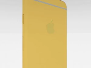 iphone 6 plus gold plated 3D Model