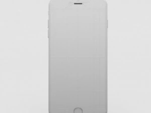 iphone 6 plus gold plated 3D Model