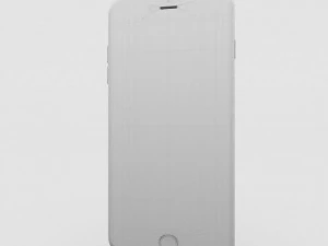 iphone 6 plus gold plated 3D Model