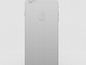 iphone 6 plus gold plated 3D Модель