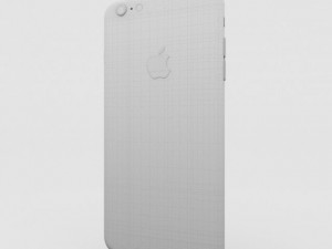 iphone 6 plus gold plated 3D Модель