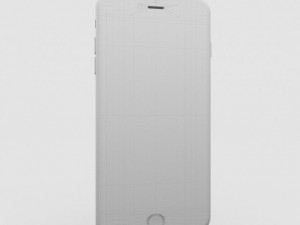 iphone 6 plus gold plated 3D Модель