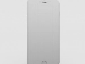iphone 6 plus gold plated 3D Model