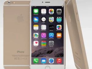 iphone 6 mais ouro Modelo 3D